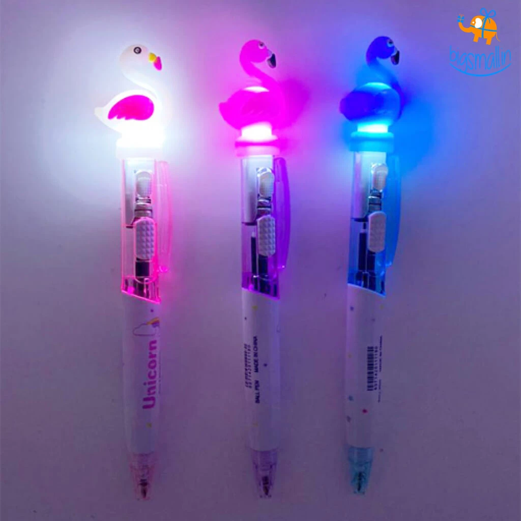Bigsmall_hmk All Of It Swan LED Pen - Set Of 2