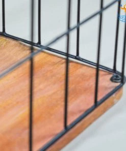 Hollyhock Black Metal Wire Storage Basket All Of It