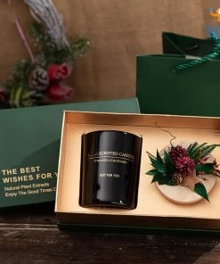 Coral Tree Corporate Black Romantic Scented Candle