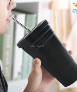 Artnery Black Stainless Steel Tumbler