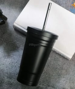 Artnery Black Stainless Steel Tumbler
