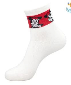 Balenzia Black And White Mickey Socks - Pack Of 2 All Of It