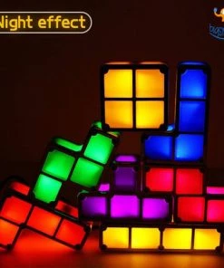 Coral Tree Magic Block Puzzle Lamp All Of It