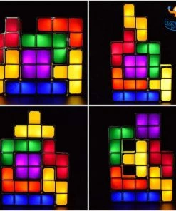 Coral Tree Magic Block Puzzle Lamp All Of It