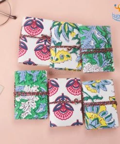 Ascetic Blossom Pocket Diaries - Pack Of 6