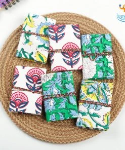 Ascetic Blossom Pocket Diaries - Pack Of 6