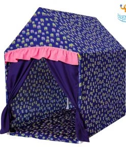 Soumya All Of It Canvas Kids Small Multi Color Tent House With Quilt
