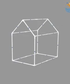 Soumya All Of It Canvas Kids Small Multi Color Tent House With Quilt