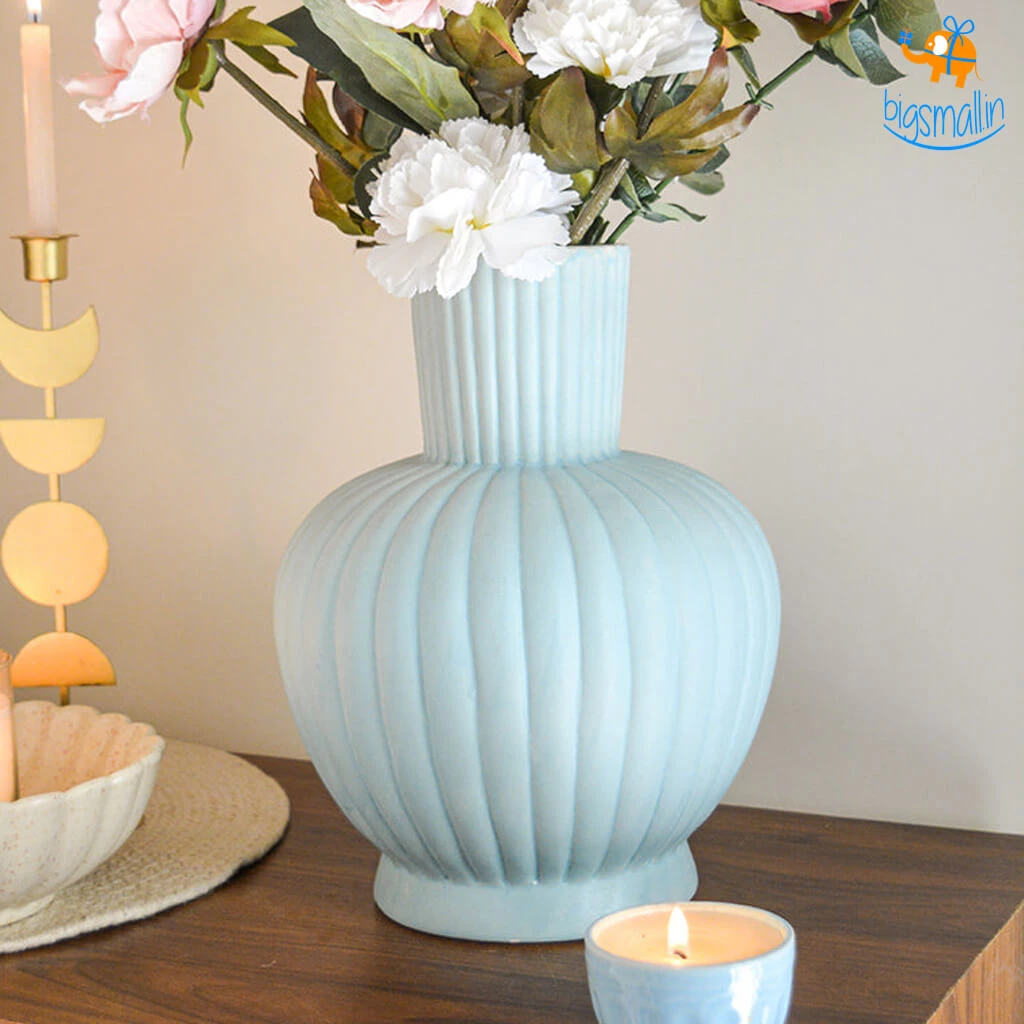 Hollyhock All Of It Victorian Ceramic Vase