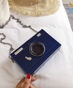 Coral Tree All Of It Camera Shaped Clutch Bag