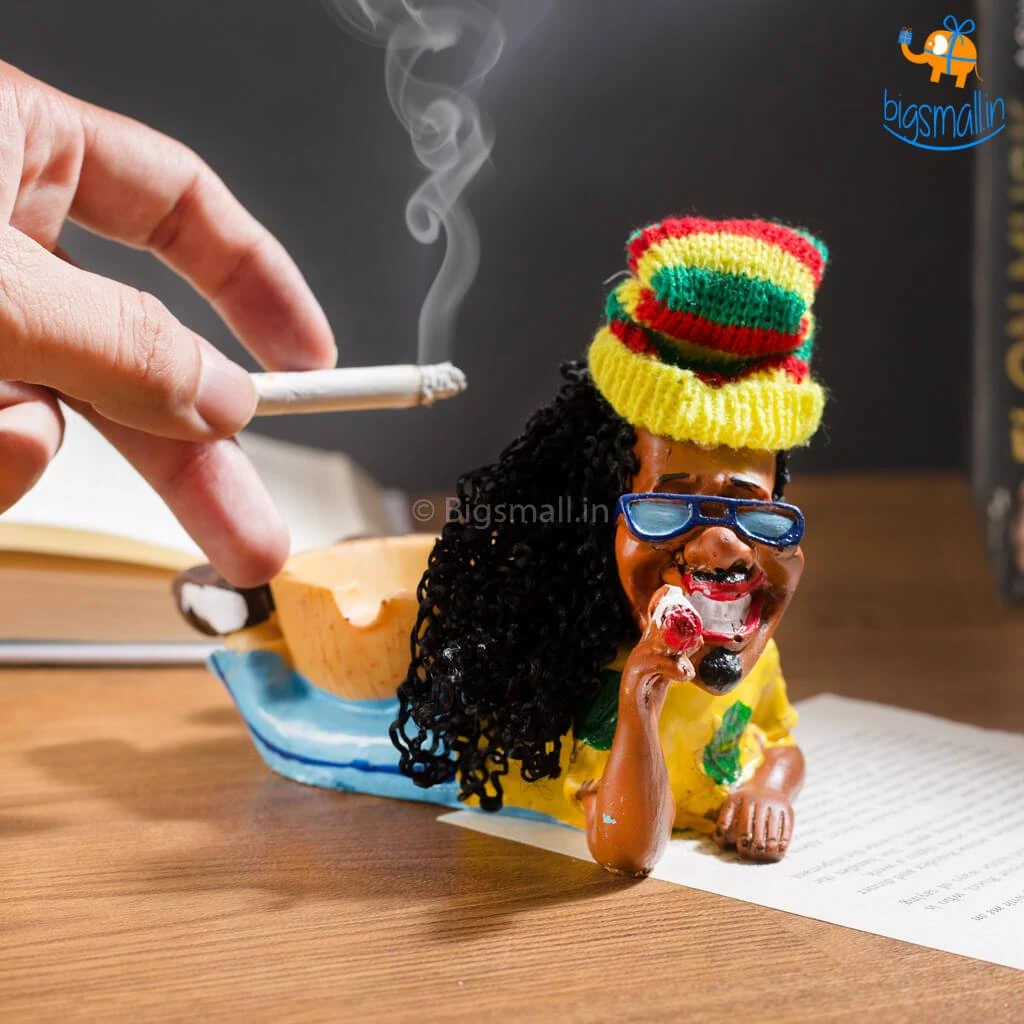 Vinny Y Bob Marley Ashtrays