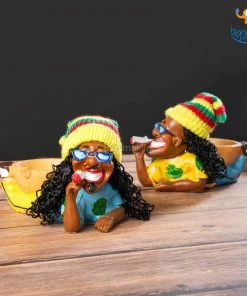 Vinny Y Bob Marley Ashtrays