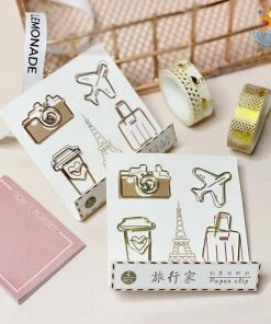 Lemonade All Of It Global Wanderer Paperclips - Set Of 4