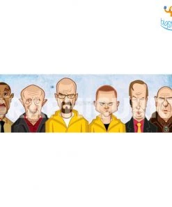 Graphicurry All Of It Breaking Bad Laminated Poster