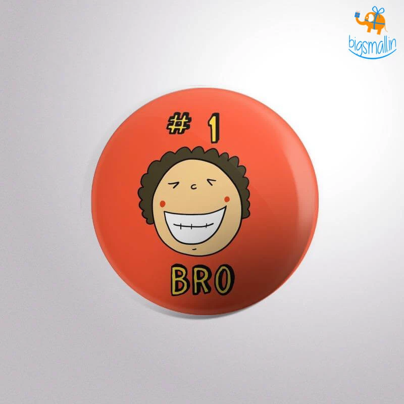 Krita & Penna Number 1 Bro Badge With Magnet