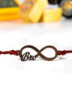 Bigsmall_cc Infinite Bro Love Wooden Rakhi All Of It