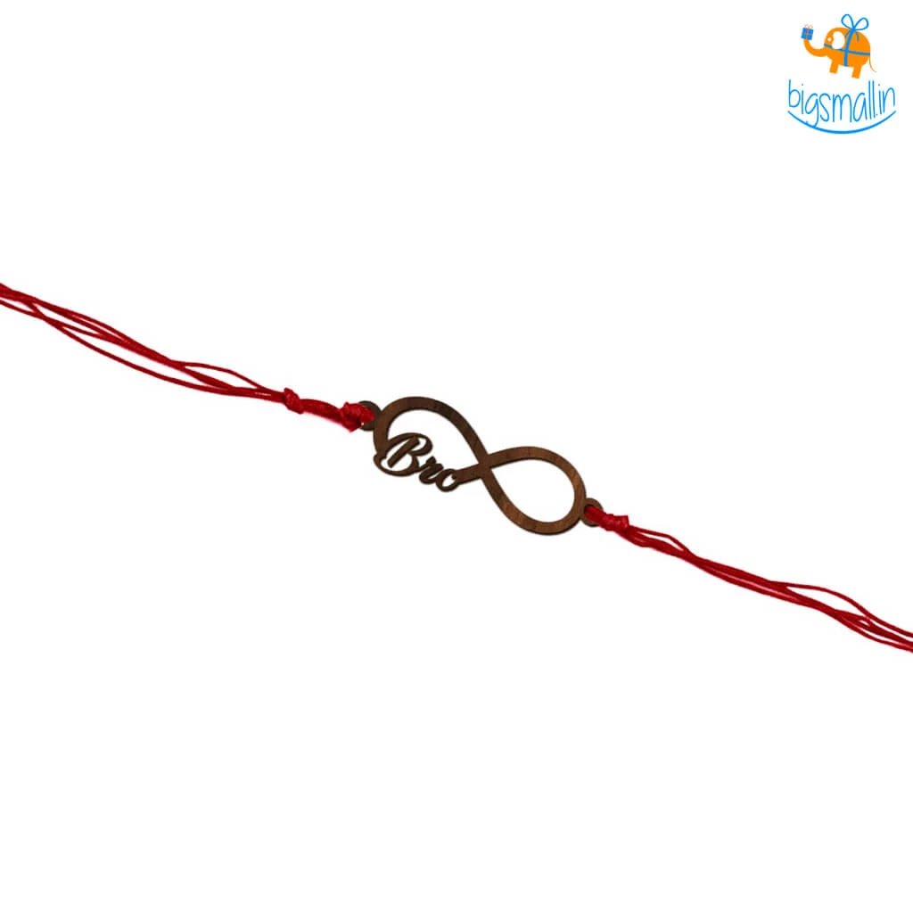 Bigsmall_cc Infinite Bro Love Wooden Rakhi All Of It