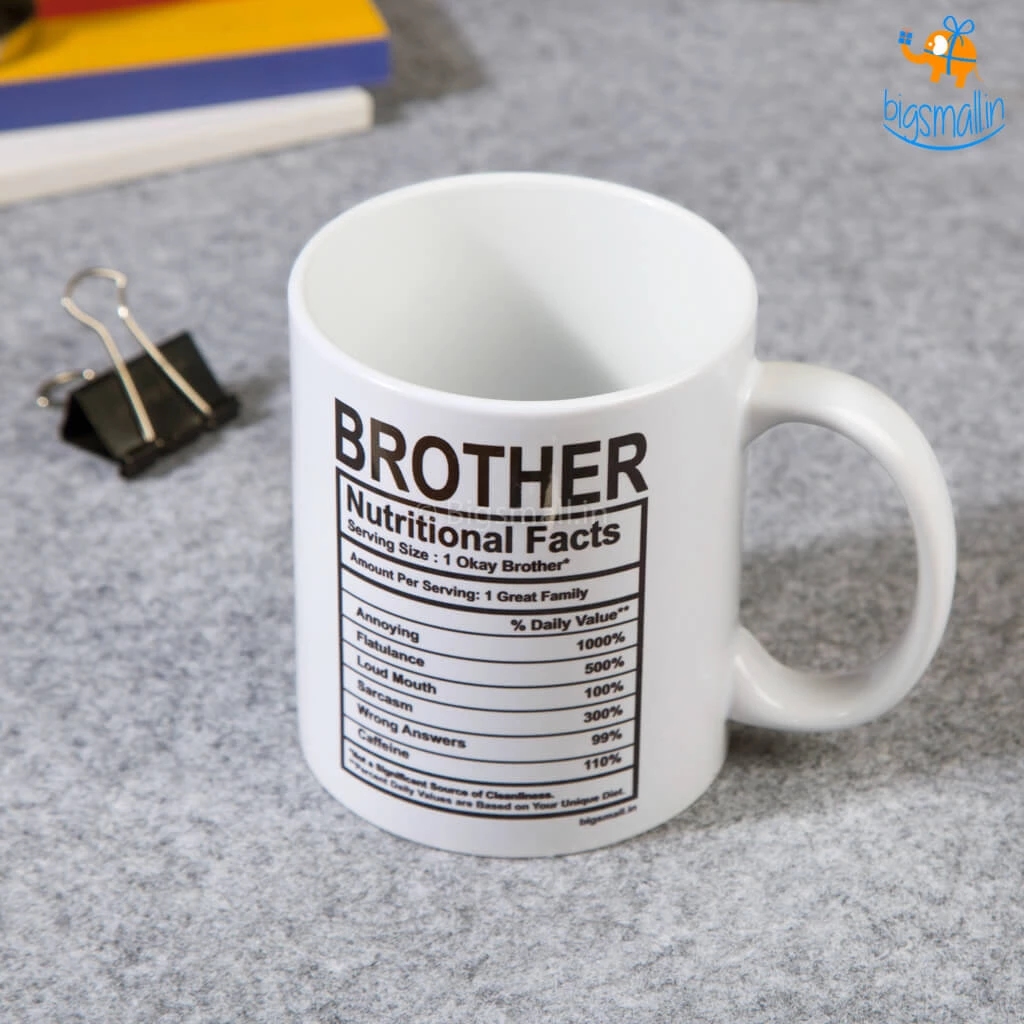 Bigsmall_piu All Of It Brother Nutritional Facts Mug