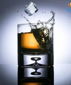 Devnow Italian Bubble Base Whiskey Glasses - Set Of 6