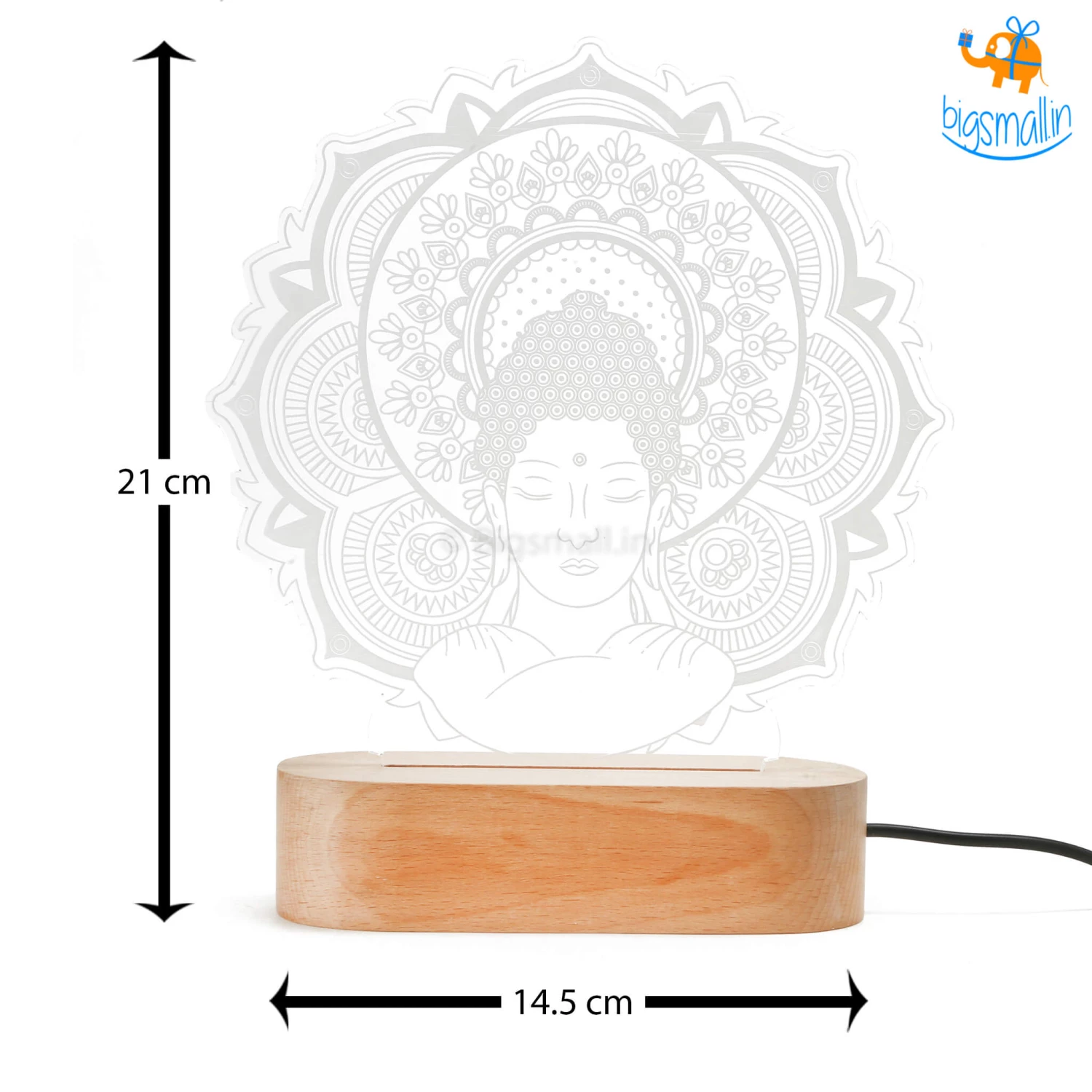 India Vibes Buddha Hologram Lamp Father's Day