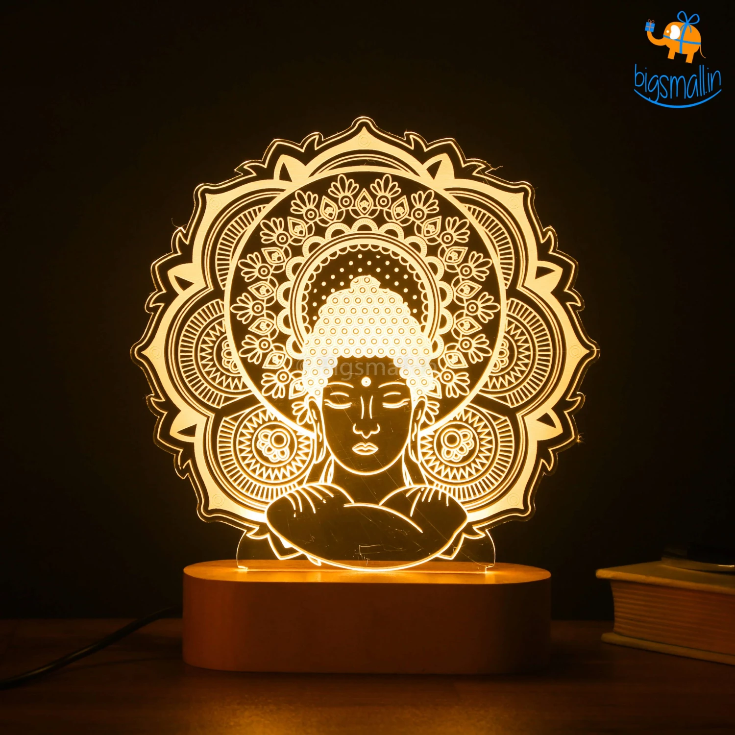 India Vibes Buddha Hologram Lamp Father's Day