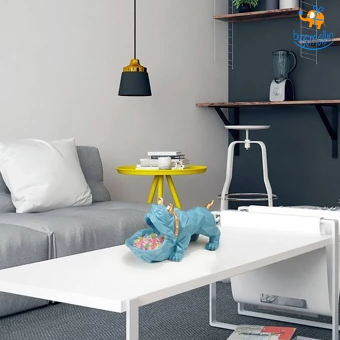 Coral Tree Bulldog Storage Table Ornament Father's Day