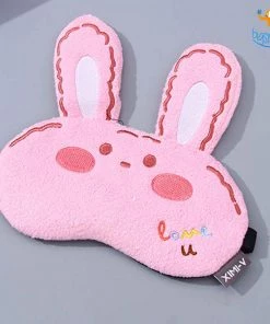 Bigsmall_hmk Bunny Plush Gel Eye Mask All Of It