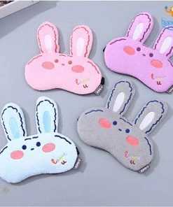 Bigsmall_hmk Bunny Plush Gel Eye Mask All Of It