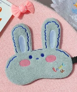 Bigsmall_hmk Bunny Plush Gel Eye Mask All Of It