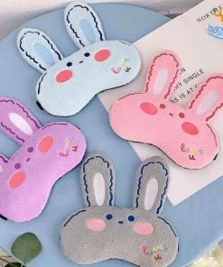 Bigsmall_hmk Bunny Plush Gel Eye Mask All Of It