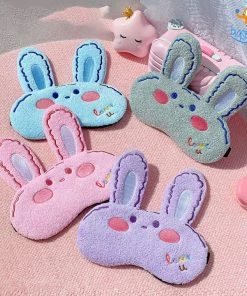 Bigsmall_hmk Bunny Plush Gel Eye Mask All Of It
