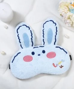 Bigsmall_hmk Bunny Plush Gel Eye Mask All Of It