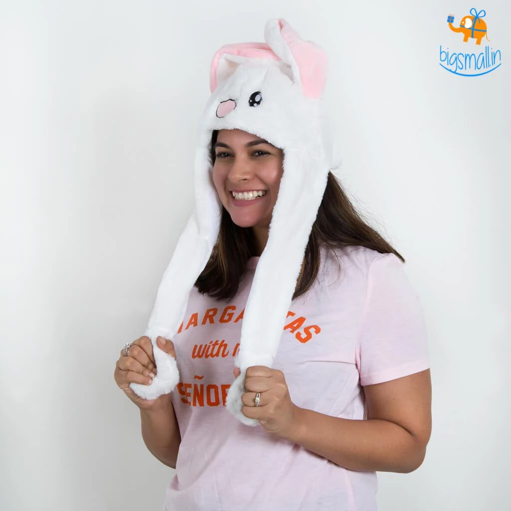 AmyLi Corporate Bunny Magic Ears Hat