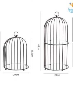 Big Daddy Metallic Cage Cosmetic Organizer Sale