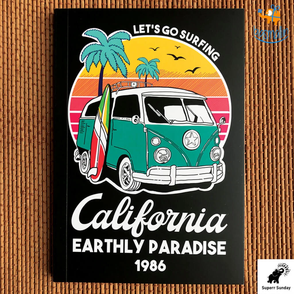 Doodlee Do Sale California Paradise Notebook