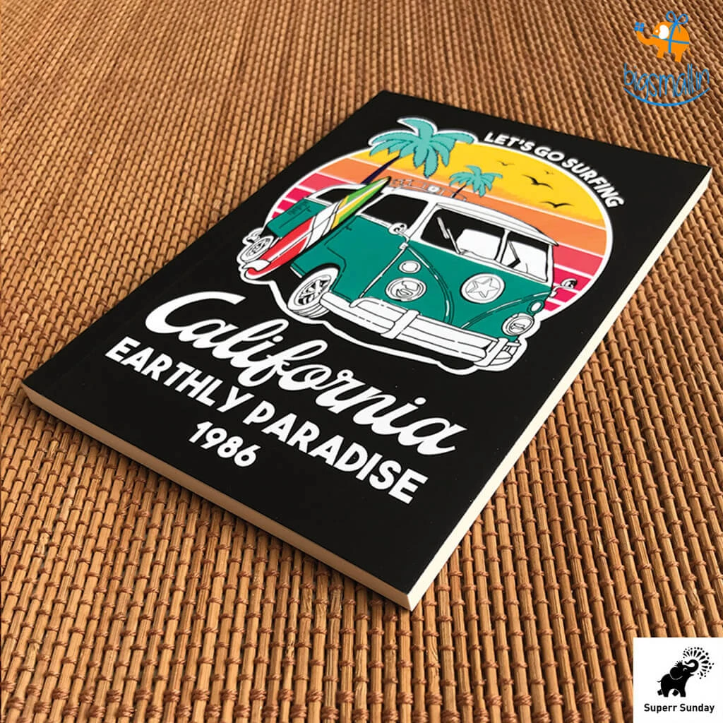 Doodlee Do Sale California Paradise Notebook