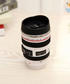 Akshay Mumbai Importer Father's Day Camera Lens Coffee Mug With Lid