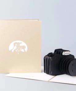 VinnyC Father's Day Camera Pop Up Card