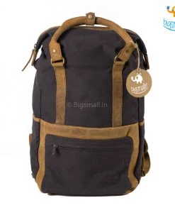 Ascetic Canvas Leather Laptop Bag Sale