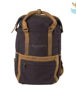 Ascetic Canvas Leather Laptop Bag Sale