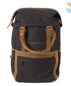 Ascetic Canvas Leather Laptop Bag Sale