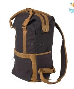 Ascetic Canvas Leather Laptop Bag Sale