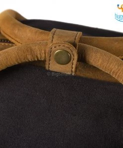 Ascetic Canvas Leather Laptop Bag Sale