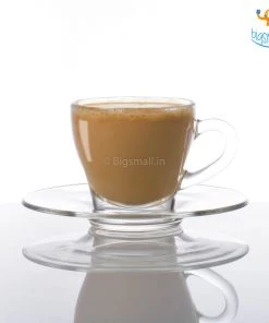 Devnow Cappuccino Cups With Saucers - Set Of 2 Father's Day
