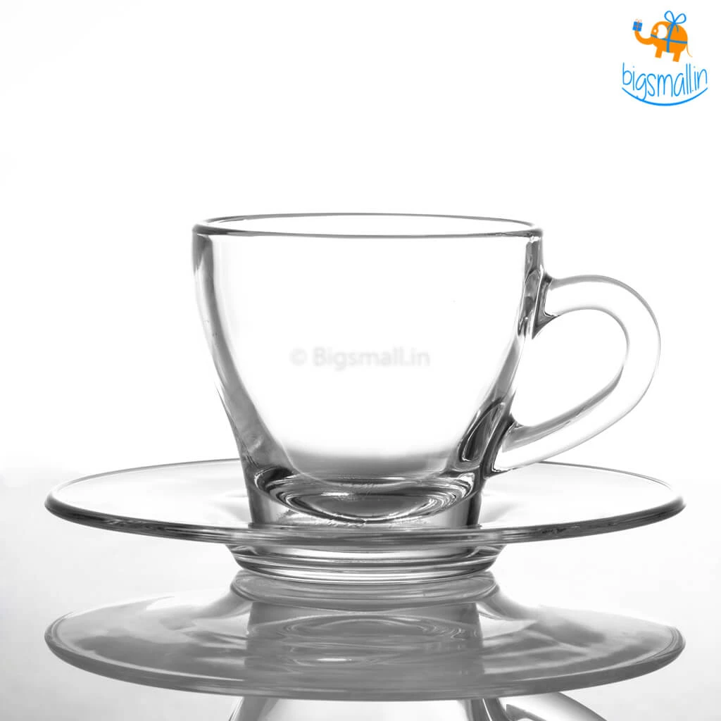 Devnow Cappuccino Cups With Saucers - Set Of 2 Father's Day