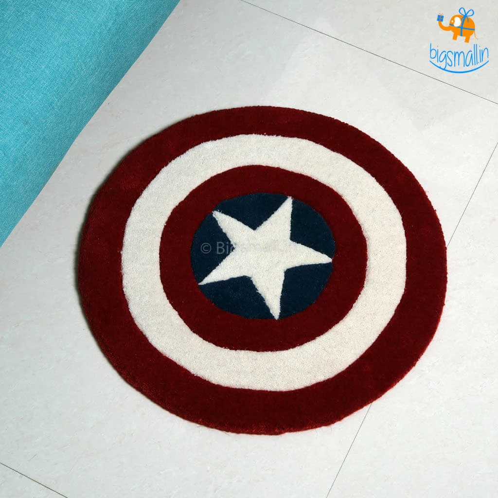 Rug Imitiyaz Captain America Shield Rug