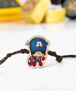 Bigsmall_cc Avengers Wooden Rakhi