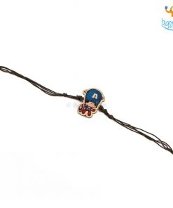 Bigsmall_cc Captain America Wooden Rakhi All Of It