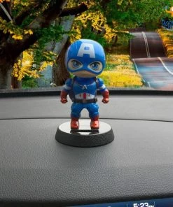 Bigsmall_hmk All Of It Marvel Solar Powered Bobbleheads