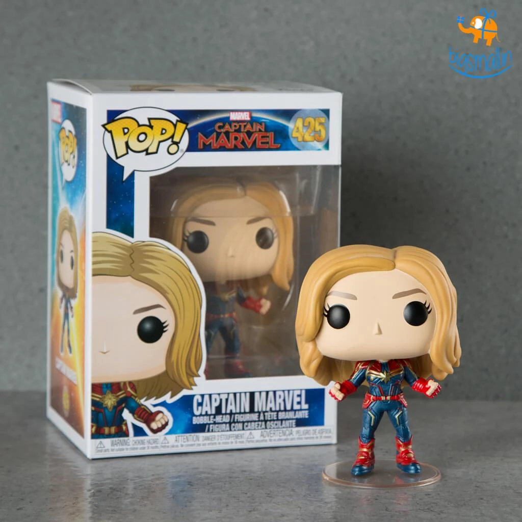 Captain Marvel Funko POP Bobblehead All Of It